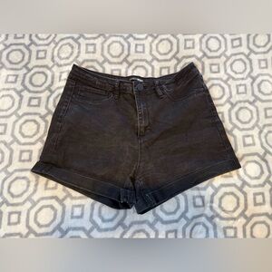 Fashion Nova Dark Denim Jean Shorts